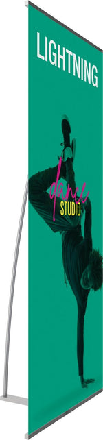 Lightning Spring Back Banner Stand, photo 1