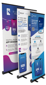 LiteWay Economy Retractable Banner Stand, photo 1
