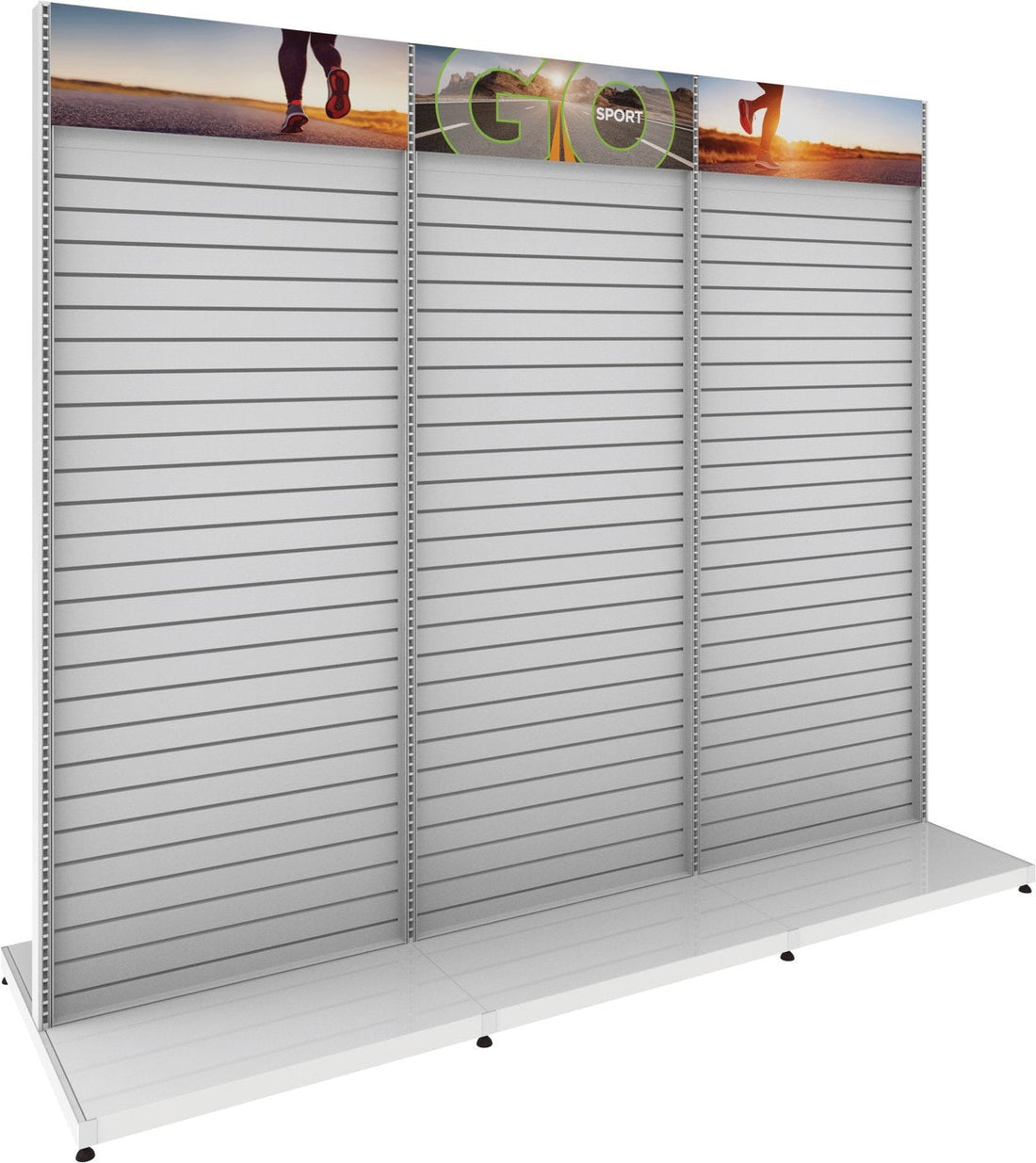 MODify Double Sided Slatwall Merchandise Display (Kit 04)