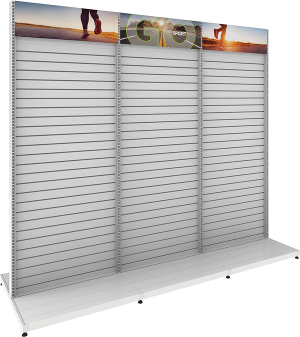MODify Double Sided Slatwall Merchandise Display (Kit 04)