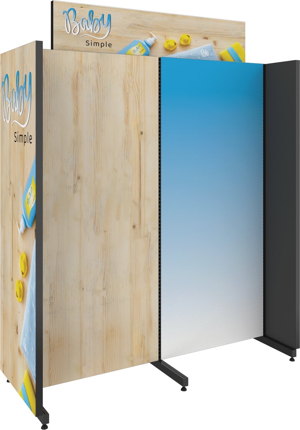 MODify Gondola Retail Display, Tall (Kit 02)