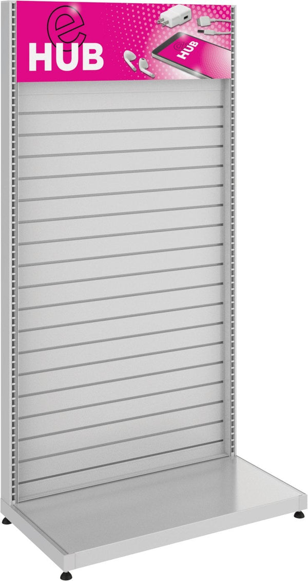 MODify Single Sided Merchandise Display with Slatwall (Kit 02)