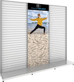 MODify Single Sided Merchandise Display with Two Slatwall Panels (Kit 03), photo 1