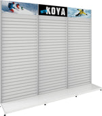 MODify Single Sided Merchandise Display with Three Slatwall Panels (Kit 04), photo 1