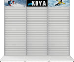MODify Single Sided Merchandise Display with Three Slatwall Panels (Kit 04), photo 2