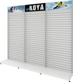 MODify Single Sided Merchandise Display with Three Slatwall Panels (Kit 04), photo 3