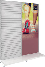 MODify Single Sided Merchandise Display with Slatwall and Graphic Panel (Kit 05), photo 1