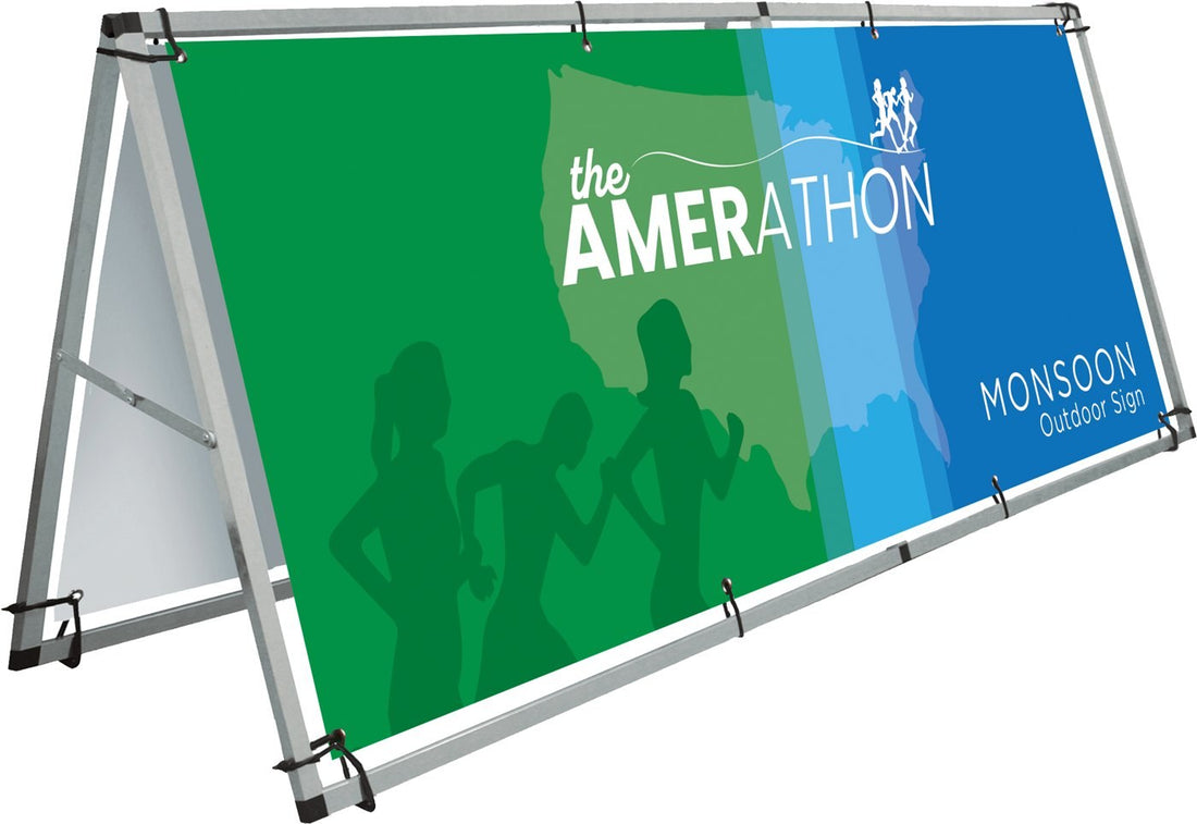 Monsoon Semi-Portable Outdoor Billboard