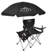 Party Chair with Umbrella and Cooler, photo 1