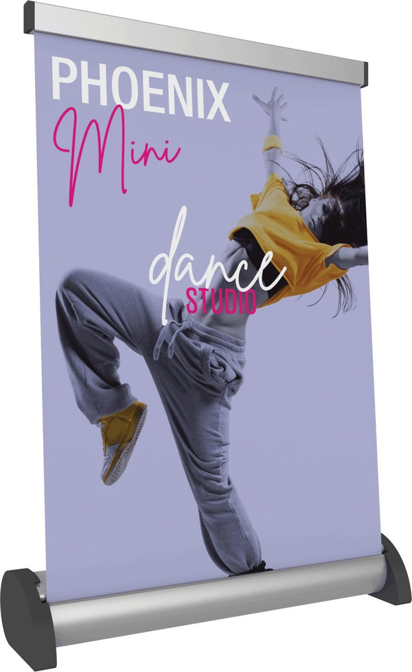 Phoenix Mini Tabletop or Skinny Banner Stand