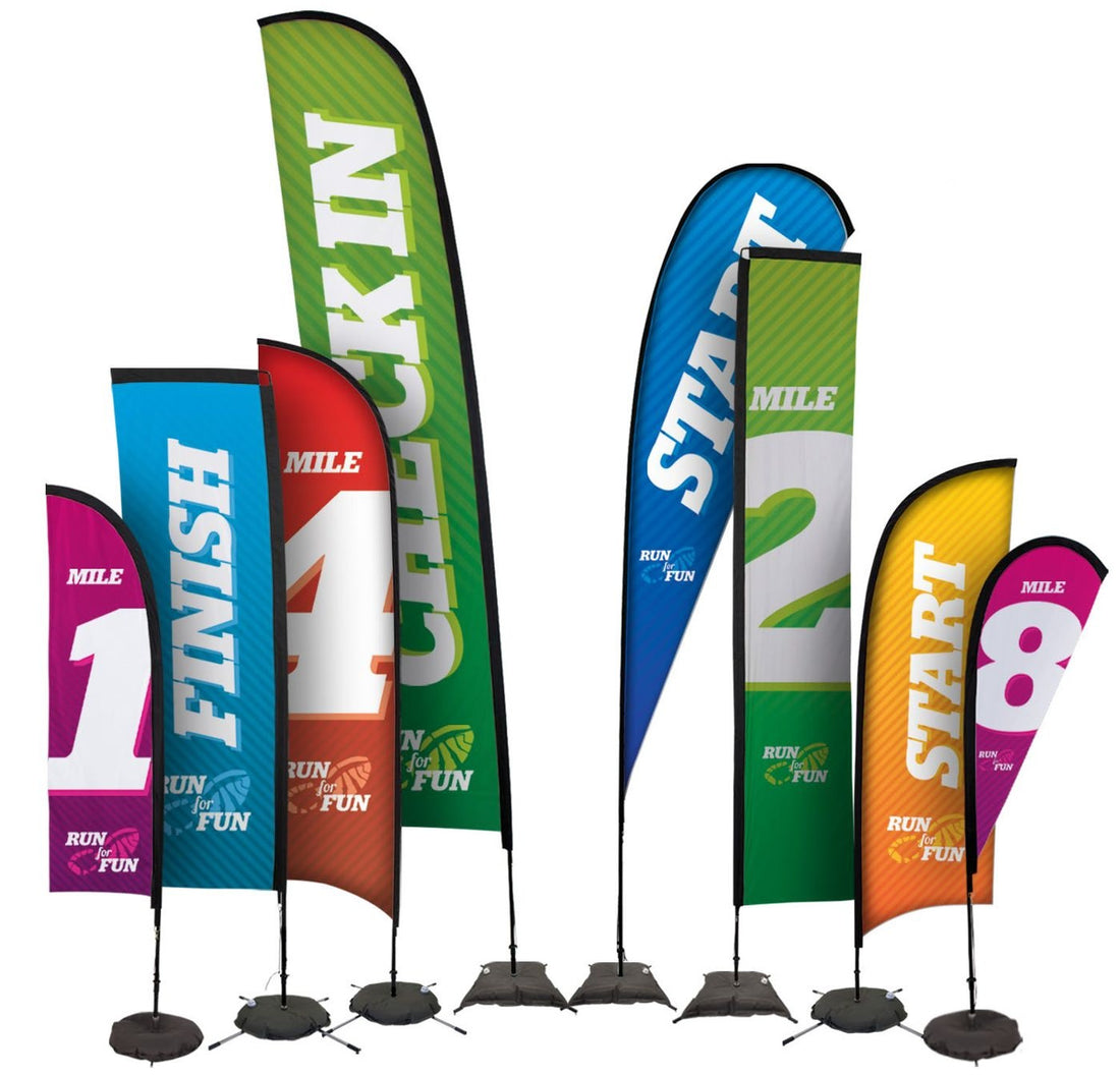 Premium Rectangle Sail Sign