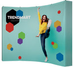 Splash Curved Pop-Up Display, photo 1