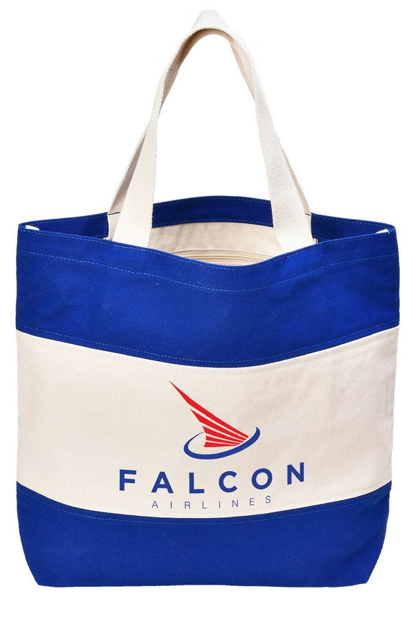 Striped Canvas Tote
