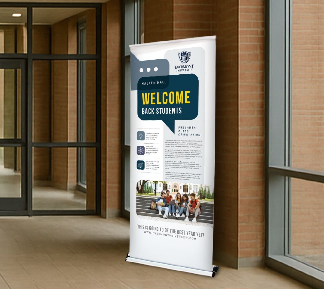 Superb Retractable Banner Stand