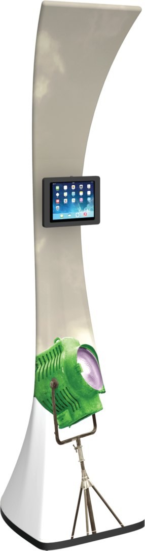 Tension Fabric iPad Stands