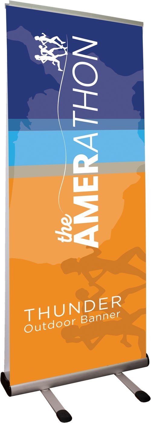 Thunder Outdoor Retractable Banner Stand
