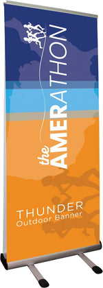 Thunder Outdoor Retractable Banner Stand, photo 1