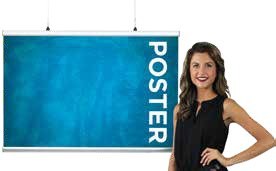 Poster Snapper Hanging Poster Rails