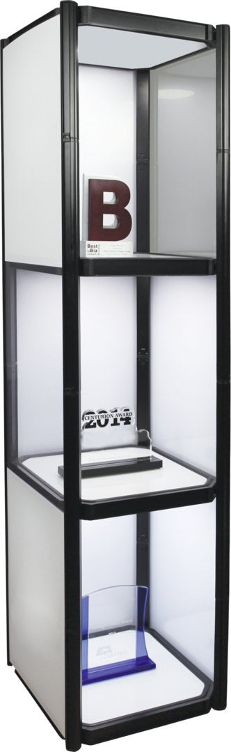 Twist Illuminated Display Cabinet