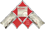 Xclaim 14' Pyramid Fabric Popup Display, Kit 1, photo 2