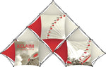 Xclaim 14' Pyramid Fabric Popup Display, Kit 2, photo 2