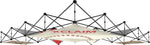 Xclaim 14' Pyramid Fabric Popup Display, Kit 3, photo 4