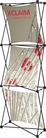 Xclaim 2½' Full Height Fabric Popup Display, Kit 1, photo 3