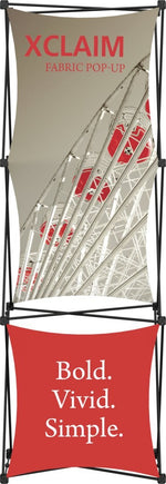 Xclaim 2½' Full Height Fabric Popup Display, Kit 2, photo 2
