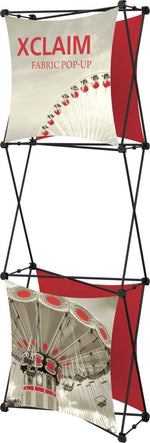 Xclaim 2½' Full Height Fabric Popup Display, Kit 3, photo 3