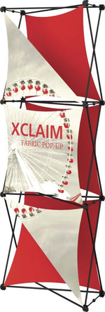 Xclaim 2½' Full Height Fabric Popup Display, Kit 4, photo 3