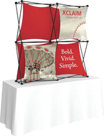Xclaim 5' Tabletop Fabric Popup Display, Kit 1, photo 1