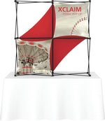 Xclaim 5' Tabletop Fabric Popup Display, Kit 3, photo 2