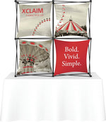 Xclaim 5' Tabletop Fabric Popup Display, Kit 4, photo 2