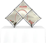 Xclaim 7' Pyramid Fabric Popup Display, Kit 1, photo 2