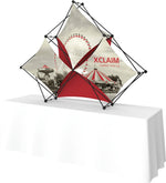 Xclaim 7' Pyramid Fabric Popup Display, Kit 2, photo 3