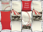 Xclaim 10' Full Height Fabric Popup Display, Kit 3, photo 2