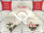 Xclaim 10' Full Height Fabric Popup Display, Kit 5, photo 2