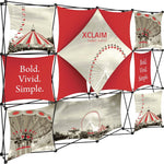 Xclaim 10' Full Height Fabric Popup Display, Kit 6, photo 1