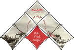 Xclaim 10' Pyramid Fabric Popup Display, Kit 1, photo 2