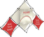 Xclaim 10' Pyramid Fabric Popup Display, Kit 2, photo 1