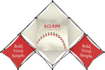 Xclaim 10' Pyramid Fabric Popup Display, Kit 2, photo 2