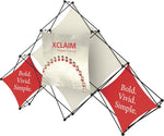 Xclaim 10' Pyramid Fabric Popup Display, Kit 2, photo 3