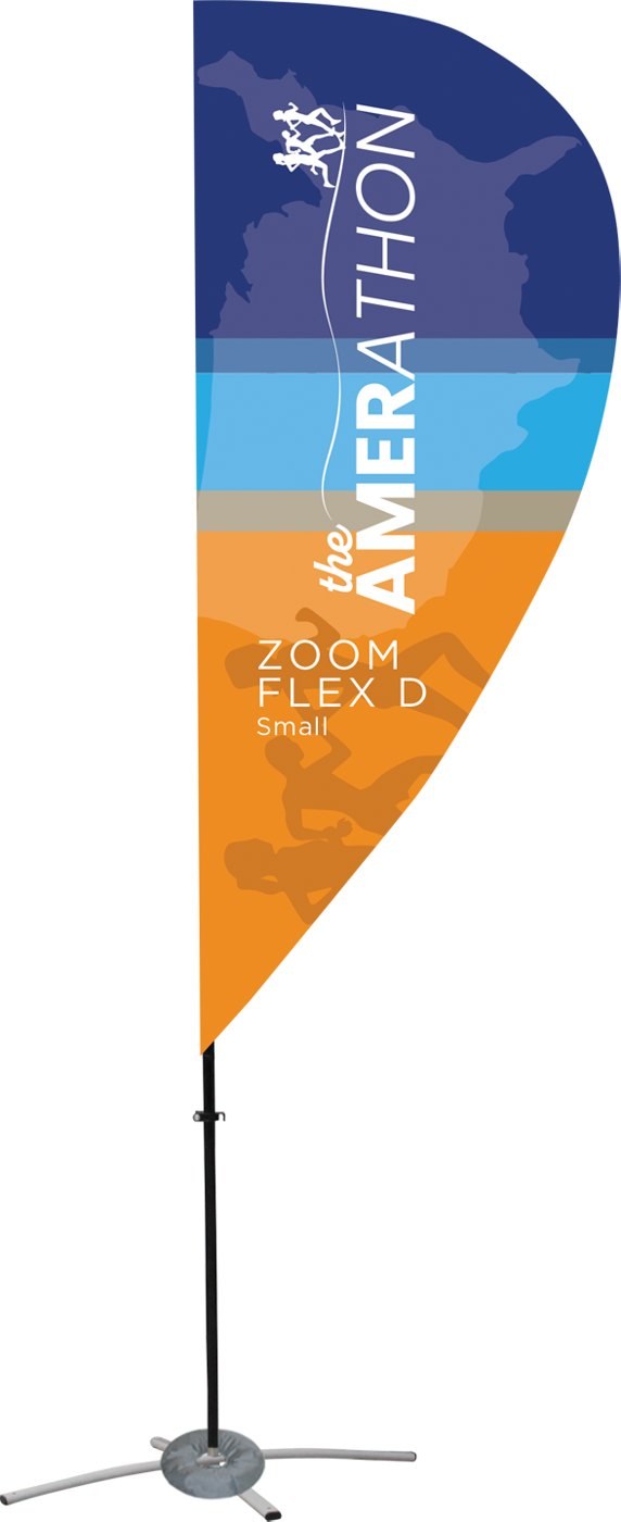 Zoom Flex D-Shaped Flag