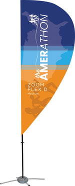 Zoom Flex D-Shaped Flag, photo 3